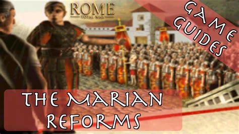 rome total war marian reforms|For anyone having trouble with triggering Marian Reforms.